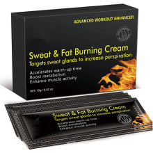 Private Custom Hot Sweat & Fat Burning Cream (10pack) Extreme Cellulite Slimming Cream